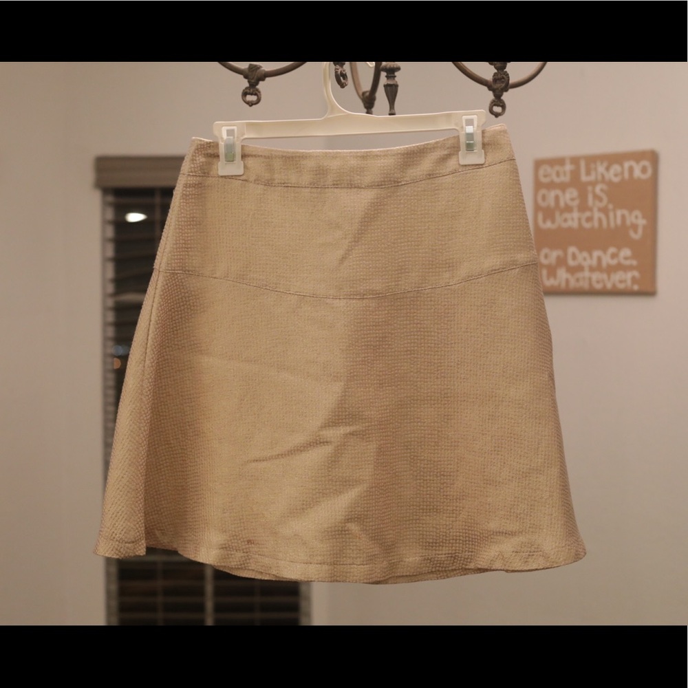 New York and Co Gold/Silver Skirt